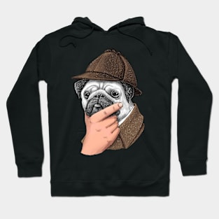 Sherlock Pug Hoodie